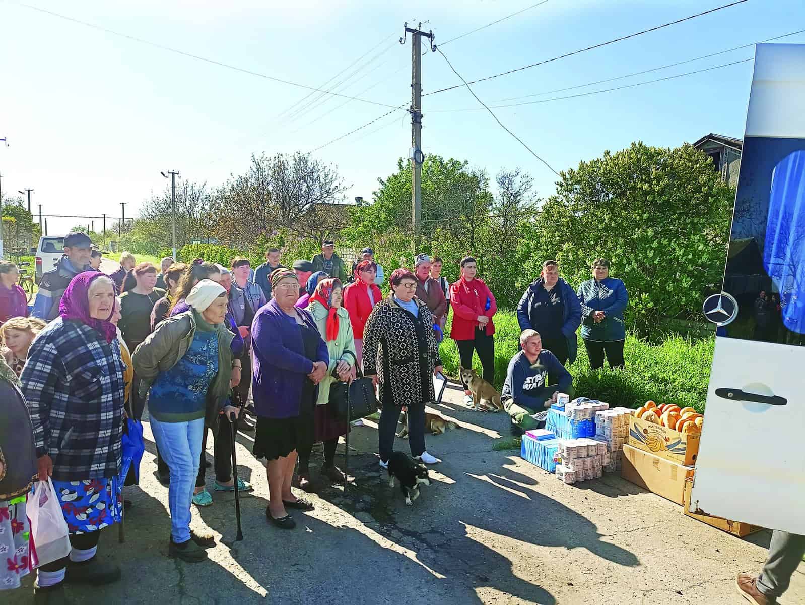 Our church continues to feed needy children, help refugees, and distribute aid in demolished villages through our partners in Southern and Eastern Ukraine. Bread is a luxury in these parts of the country.